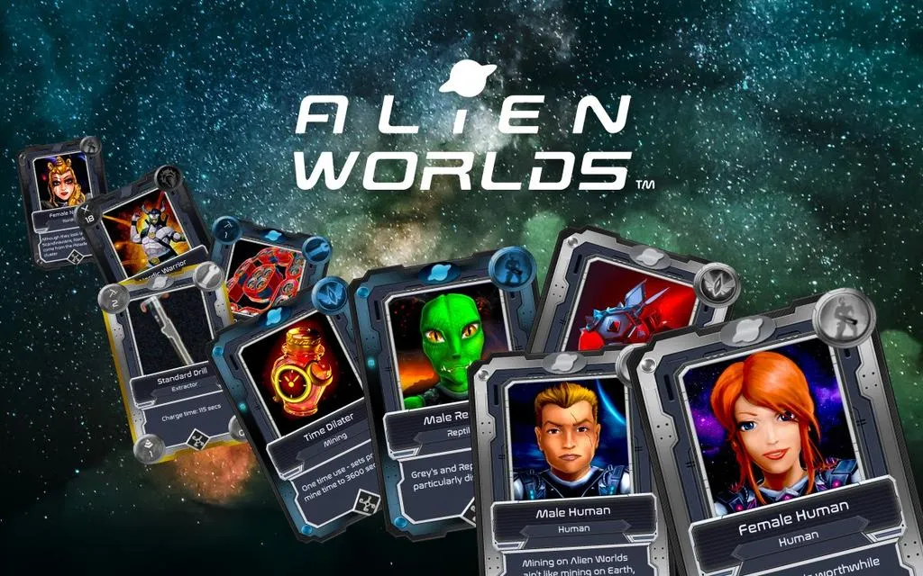 بازی متاورس Alien Worlds Games